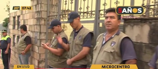 Despejan estacionamientos "reservados" en el Microcentro - C9N