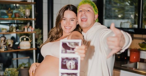 [VIDEO] Stephi Stegman y Pablo Mejía revelan el sexo de su bebé