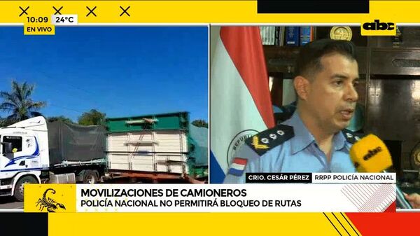 Movilizaciones de camioneros - ABC Noticias - ABC Color