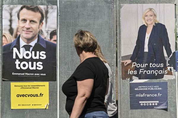 Macron y Le Pen se lanzan sus últimos dardos en el cierre de campaña - Mundo - ABC Color
