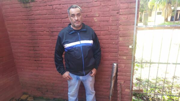 Defendió a su mujer de delincuente y espera que la justicia pueda reconocerlo