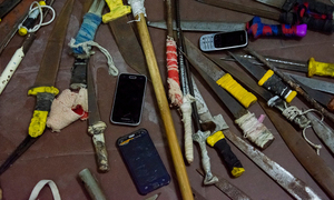 Se incautan armas blancas y teléfonos celulares durante requisa en Tacumbú - OviedoPress
