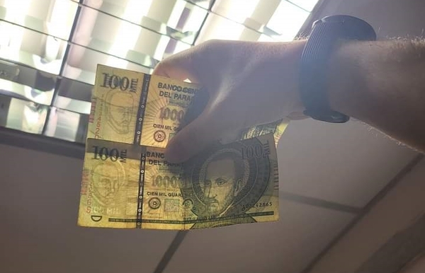 Advierten sobre circulación de billetes de G. 100 mil falsos - Megacadena — Últimas Noticias de Paraguay