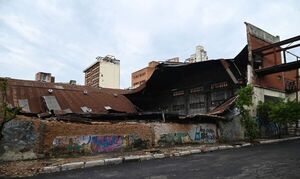 Ex Cervecería Paraguaya: edificio abandonado sigue siendo un peligro ante burocracia municipal - Nacionales - ABC Color