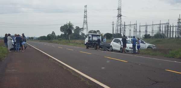 Varios heridos tras cuádruple choque en Misiones