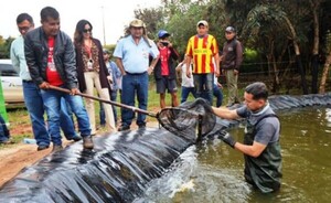 Asisten con provisión de peces a comunidad indígena de Itakyry