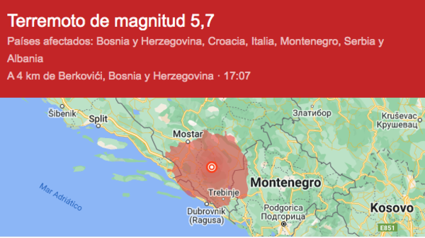 Diario HOY | Fuerte terremoto en el sur de Bosnia hace temblar los Balcanes