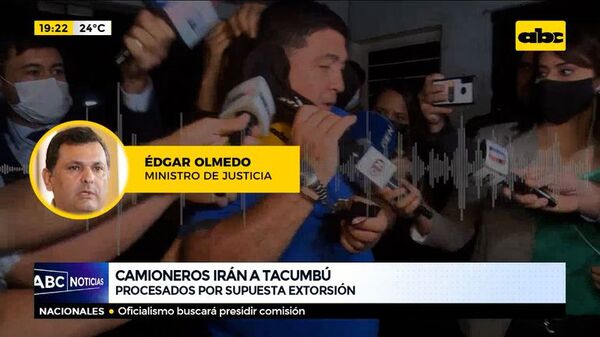  Camioneros procesados por supuesta extorsión irán a Tacumbú - ABC Noticias - ABC Color