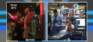 Lambaré: Violento asalto a minisúper deja dos heridos de bala - PARAGUAYPE.COM