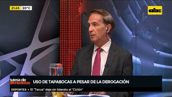 ¿Es recomendable usar tapabocas a pesar de la derogación? - Mesa de Periodistas - ABC Color