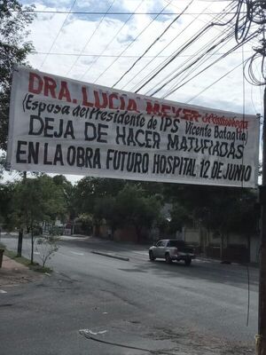 Clínica 12 de Junio: cambios “a medida” en obra para supuestamente favorecer a esposa del titular del IPS - Nacionales - ABC Color