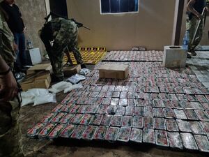 Más de una tonelada de cocaína incautada y dos personas detenidas en Pedro Juan Caballero - Megacadena — Últimas Noticias de Paraguay