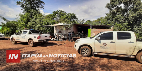 ALLANAMIENTO EN CASO HURTO DE BATERÍAS EN CORONEL BOGADO