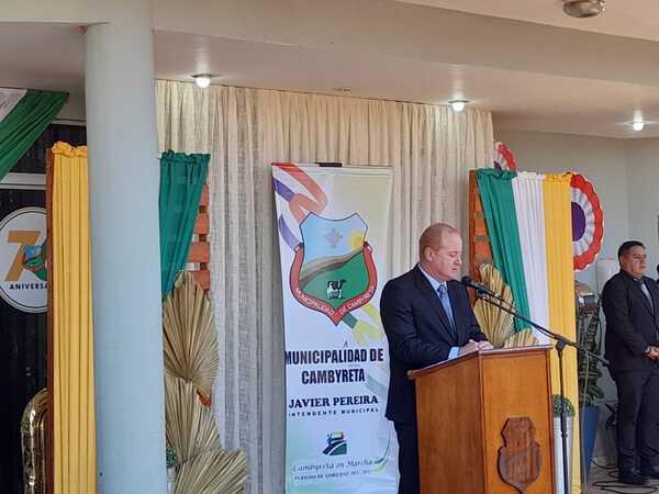 Cambyretá celebra sus 76 años de vida distrital con un emotivo acto