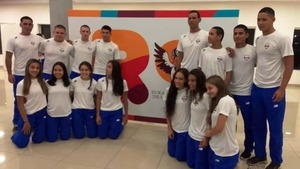 Despiden a comitiva nacional que estará en Juegos Suramericanos de la Juventud •