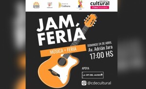 JAMFERIA será este domingo en la Avenida Adrián Jara del microcentro
