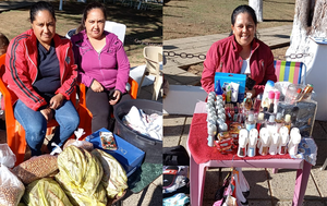 Mujeres participantes de Tekoporã realizan una feria en Ñeembucú - Noticiero Paraguay