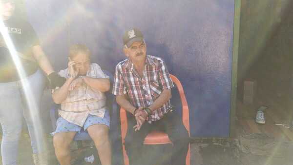 Por sexta vez allanan vivienda de adultos mayores por microtráfico en Arroyo Porã