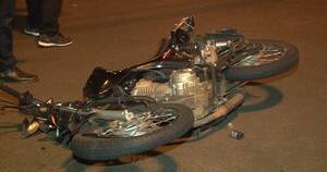 La Nación / Fatal accidente de tránsito en el ramal J. Augusto Saldívar - Guarambaré