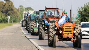 En Argentina protestan con un "tractorazo" contra el Gobierno
