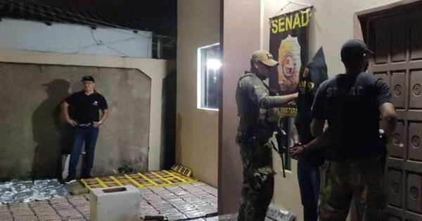 La Nación / Incautan casi 1.200 kilos de cocaína en zona de frontera