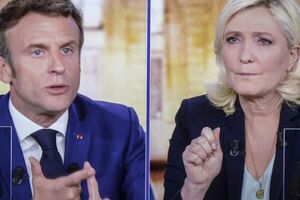 Francia define entre Macron y Le Pen en un balotaje más reñido que el de 2017