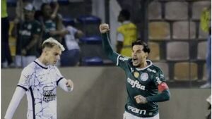 Gustavo Gómez marca en la victoria sobre Corinthians