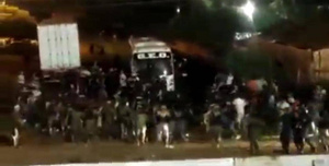 Crónica / [VIDEO] ¿Enfrentamiento entre barras del Olimpia en Ka’arendy?