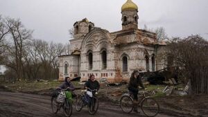 Rusia y Ucrania celebran la Pascua ortodoxa en tiempos de guerra
