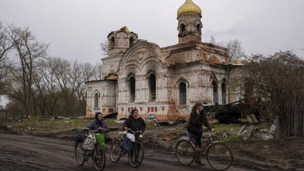 Rusia y Ucrania celebran la Pascua ortodoxa en tiempos de guerra