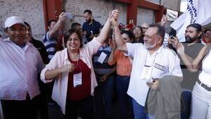 Crónica / Esperanza Martínez es la primera doña candidata a la presidencia