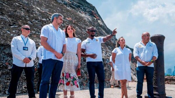 Marito y su esposa se pasearon por sitios turísticos de Colombia