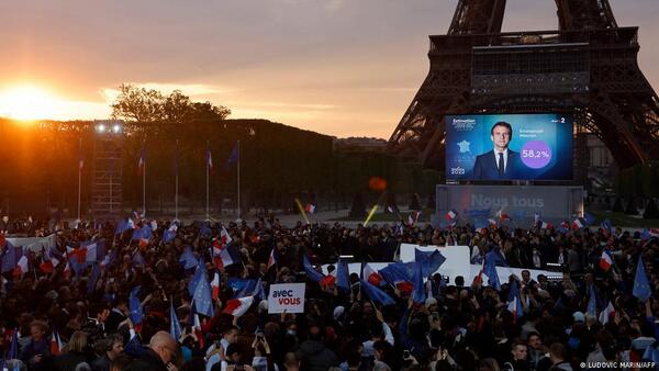 Emmanuel Macron es reelegido presidente en segunda vuelta en Francia - .::Agencia IP::.