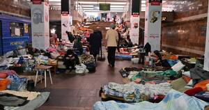 La Nación / Guerra en Ucrania: dos meses de refugio en el metro de Járkov