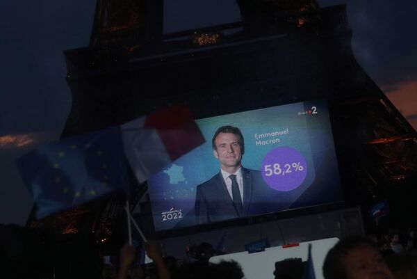 Macron reelegido presidente de Francia, según las proyecciones de voto - Mundo - ABC Color