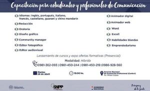 Expo de capacitación en comunicación se realizará este martes - La Clave