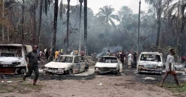 La Nación / Nigeria: 110 personas murieron en explosión de refinería clandestina