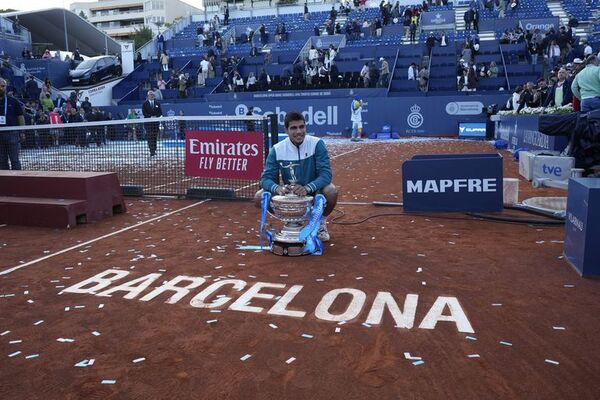Alcaraz y Rublev, los ganadores en Barcelona y Belgrado - Polideportivo - ABC Color