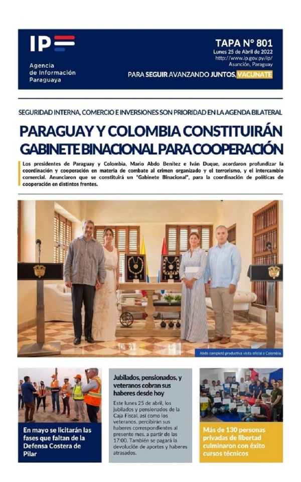 Portadas de este lunes 25 de abril de 2022