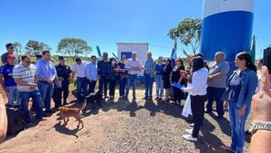 Inauguraron pozo artesiano en la fracción Arroyo Suizo - Radio Imperio