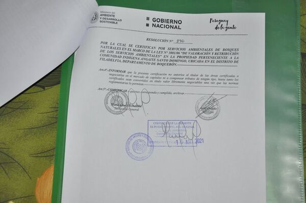 Indígenas reciben importante retribución mediante la conservación de sus bosques - Nacionales - ABC Color