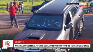 Atentado contra el jefe del comando tripartito de investigaciones - Megacadena — Últimas Noticias de Paraguay