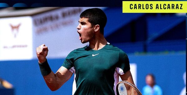 Carlos Alcaraz, el tenista más joven en entrar en el Top-10 de la ATP desde Nadal