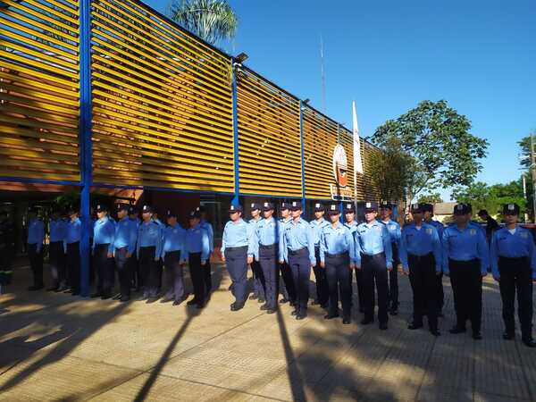Oficialmente se suman 30 nuevos agentes de tránsito en Encarnación