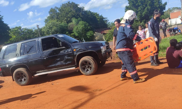 Joven queda gravemente herido tras accidente de tránsito en San José de los Arroyos - OviedoPress