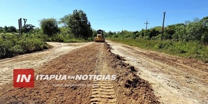 TRABAJOS DE MEJORA VIAL EN JOSÉ LEANDRO OVIEDO