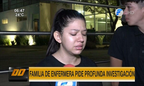 Familia de enfermera fallecida tras explosión en hospital pide profunda investigación - PARAGUAYPE.COM