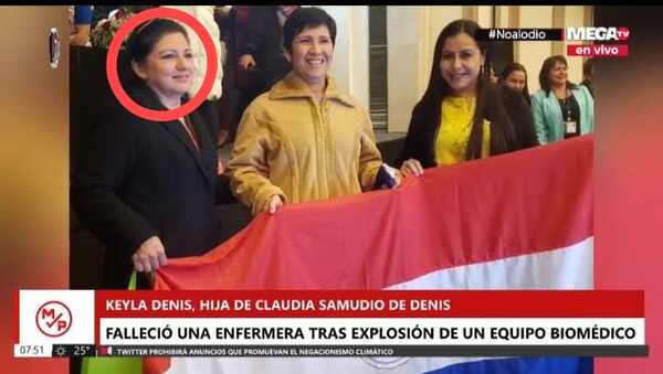 Hija de enfermera fallecida aclaró que su mamá estaba al lado de la máquina y pudo pasarle a cualquiera - Megacadena — Últimas Noticias de Paraguay