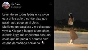 Uber encarnaceno cuenta experiencia con pasajera y tuit se vuelve viral