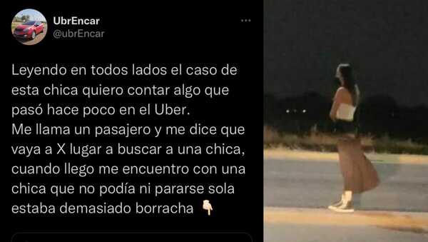Uber encarnaceno cuenta experiencia con pasajera y tuit se vuelve viral